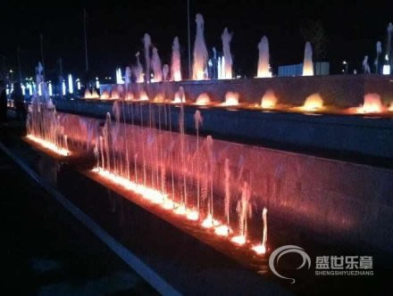 银川中阿之轴景观雕塑喷泉